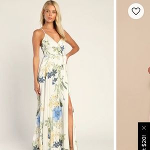 Lulus Floral Maxi Dress